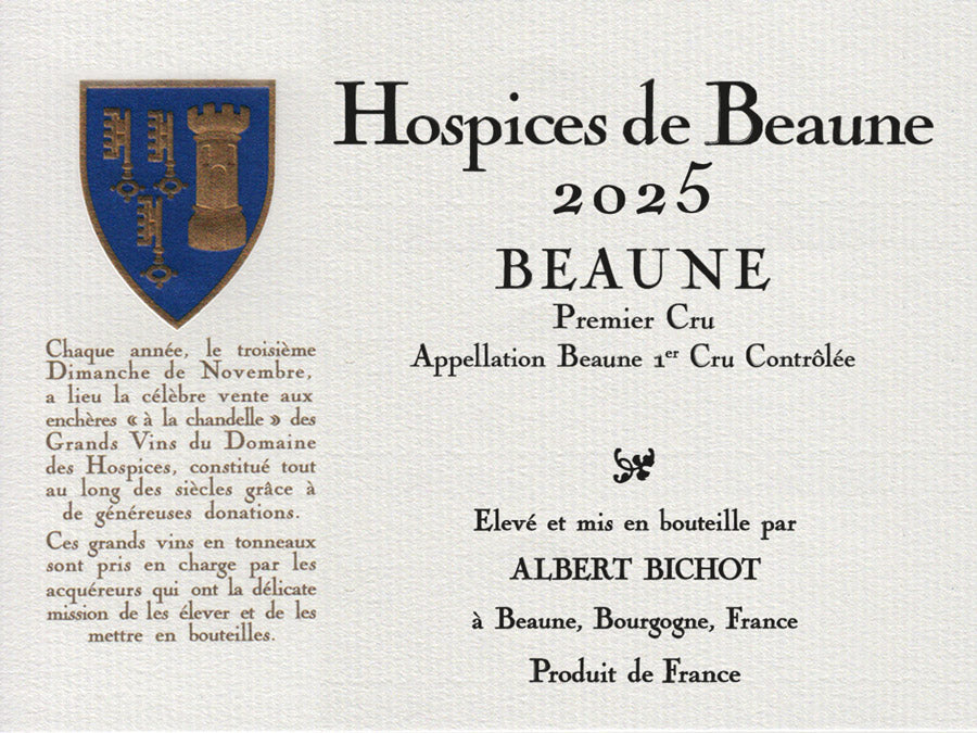 Beaune 1er Cru - Hospices de Beaune 2025