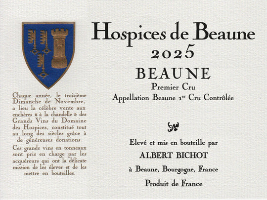 Beaune 1er Cru - Hospices de Beaune 2025
