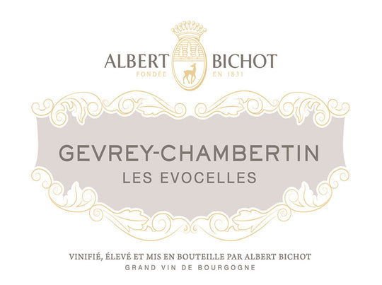 Gevrey-Chambertin-LesEvocelles-vin-bourgogne-Albert-Bichot