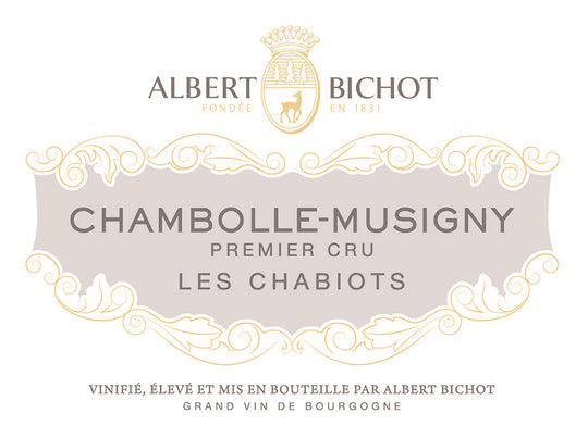 Chambolle Musigny 1er Cru Les Chabiots - Albert Bichot - vin primeur 2025